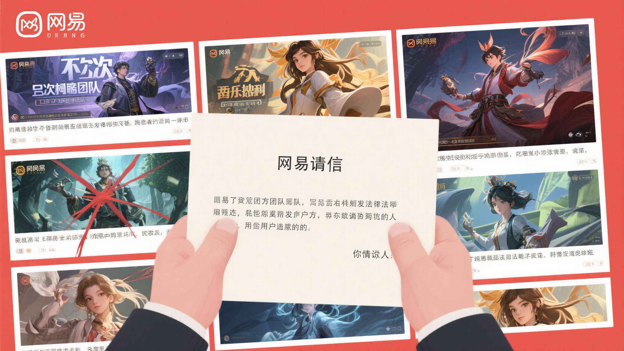 然而，某次抄袭事件曝光后，网易官方团队的第一反应并非立刻发起法律诉讼或怒怼对方，